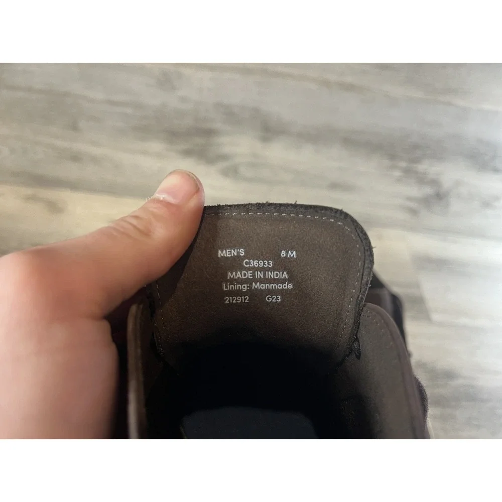 Cole Haan Men's Grand+ Chocolate/Ivory Leather Chukka Boots C36933‎ Size 8